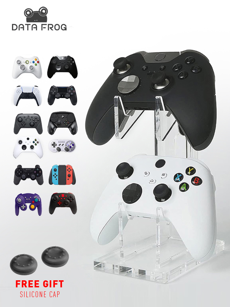 Data frog giá đỡ bộ điều khiển kép thông dụng cho ps4 ps5 giá đỡ tay cầm chơi game cho xbox one ns switch phụ kiện bộ điều khiển