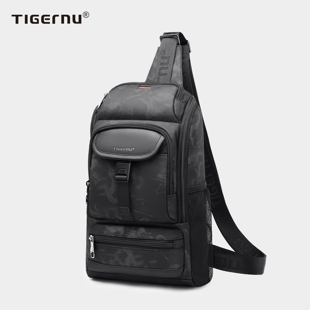  Tigernu 8182 Túi Đeo Chéo Chống Nước Hàn Quốc Cổ Điển Cho Nam Túi Đeo Vai Thời Trang Đang Giảm Giá Túi Đeo Ngực Du Lịch Cỡ Lớn Túi Đeo Chéo 