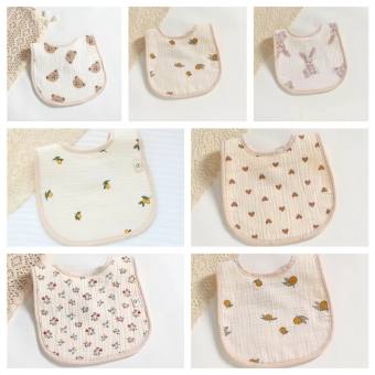 Yếm xô muslin 6 lớp cho bé trai gái, yếm ăn dặm cho bé