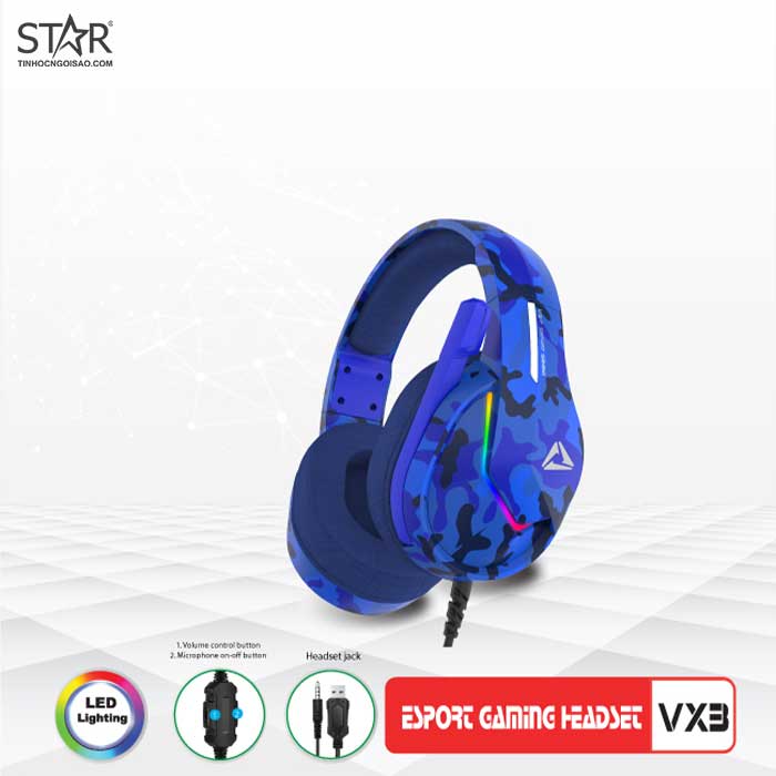 Tai nghe vsp esport gaming vx3 rgb heaphone esport gaming vx3 - vsp - technology spread tai nghe vsp esport gaming vx3 usb+jack 3.5 tai nghe vsp esport gaming vx3 usb+jack 3.5 tai nghe vsp esport gaming vx3 usb+jack 3.5