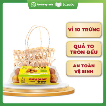 Trứng Gà Tươi Ông Râu - Vỉ 10 trứng