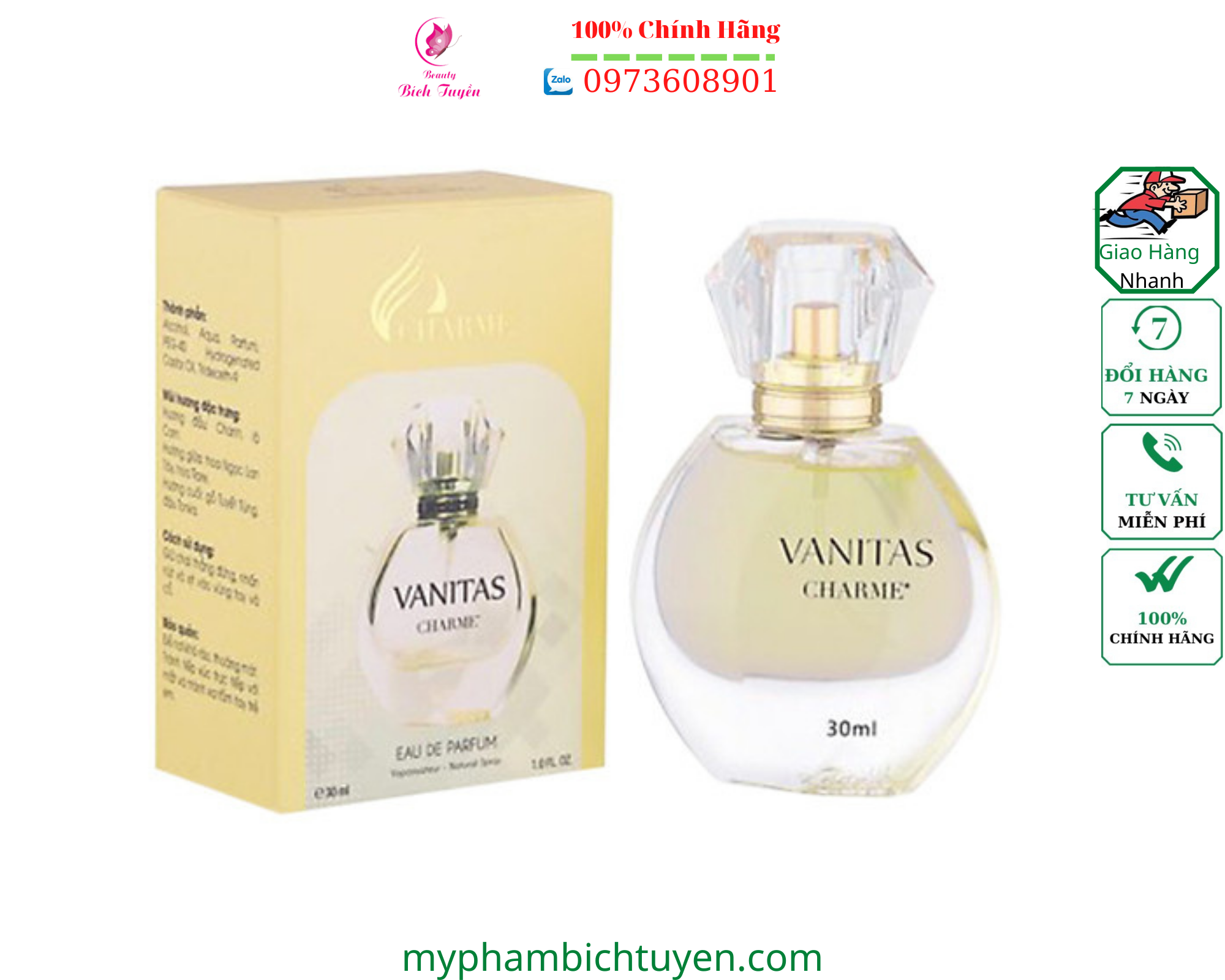 Nước hoa Charme_vanitas 30ml