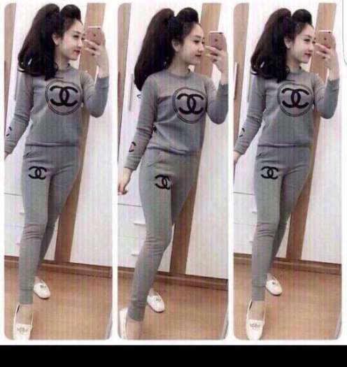 Đồ Bộ Áo Thun Nữ + Quần dài Thể Thao