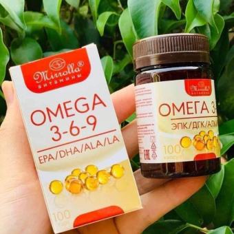 [] Viên OMEGA 369 Mirrolla Nga Lọ 100 Viên - Omega 369 Nga