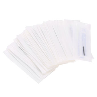 50 Chiếc Kim Điêu Khắc Chân Mày Lưỡi Kim Bán Vĩnh Viễn Xăm Lông Mày Chốt PO U14 0.18Mm