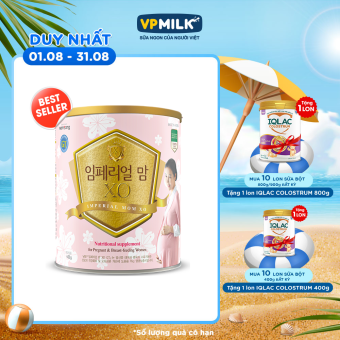 Sữa Bột XO MOM 400g Bổ Sung Dinh Dưỡng Cho Mẹ Bầu Trước Và Sau Sinh