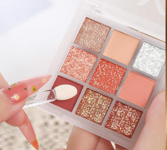 Phấn Mắt Nhũ Lameila 9 Ô I See All You