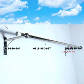 Thanh treo inox - Thanh phơi, sào phơi quần áo gắn tường inox 2TA2TT