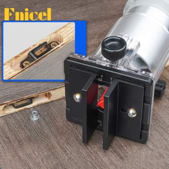 Đế Có Rãnh 2 Trong 1 Và Giá Đỡ Cố Định Đế Phay Gỗ Máy Cắt Phay Có Rãnh Máy Định Vị Dẫn Hướng Rãnh Bằng Bakelite