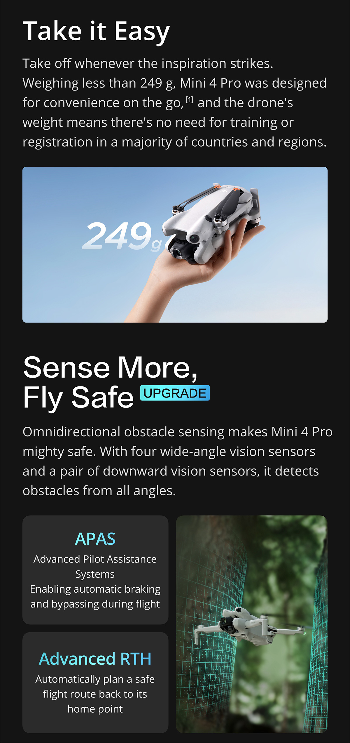 DJI Mini 4 Pro — дрон с камерой |