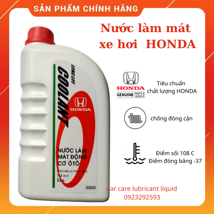 Nước làm mát xe hơi Honda loại siêu bền