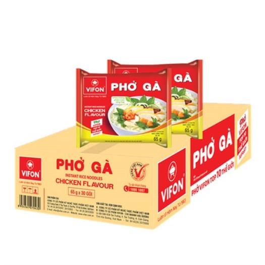 Thùng phở gà VIFON 30 gói - 65 gram/gói