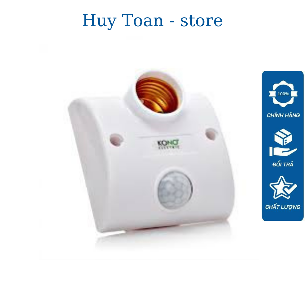Đui đèn cảm ứng chuyển động hồng ngoại E27