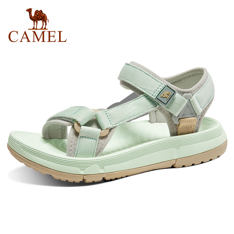 Cameljeans Ladies Sandals Breathable Wear-resistant Light Shoes Non-Slip Beach shoes ราคา 1,491 บาท*ส่งฟรี