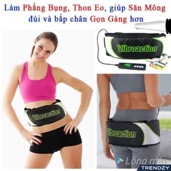 Đai rung giảm mỡ VIBROACTION giảm mỡ hiệu quả dùng cho các bộ phận, Đai Nịt Bụng Bằng Điện Đai massage đeo bụng , Đai Massage Giảm Eo, Đai Giảm Mỡ Bụng, Giảm Mỡ Bụng - Eo - Tay- Đùi  hàng chính hãng bảo hành 12 tháng