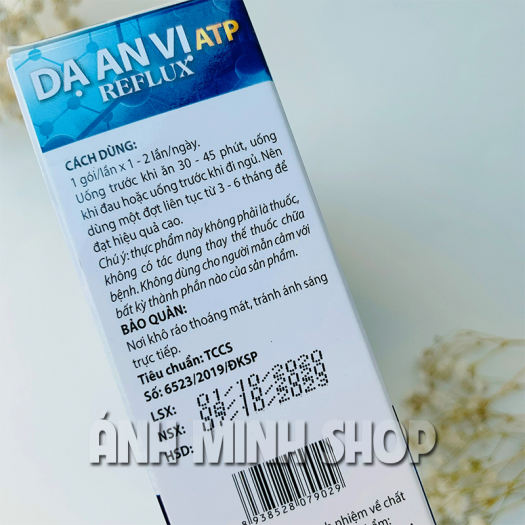 Dạ An Vị ATP - Bảo Vệ Niêm Mạc Dạ Dày, Giảm Axit Dịch Vị, Giảm Viêm Loét Dạ Dày, Tá Tràng