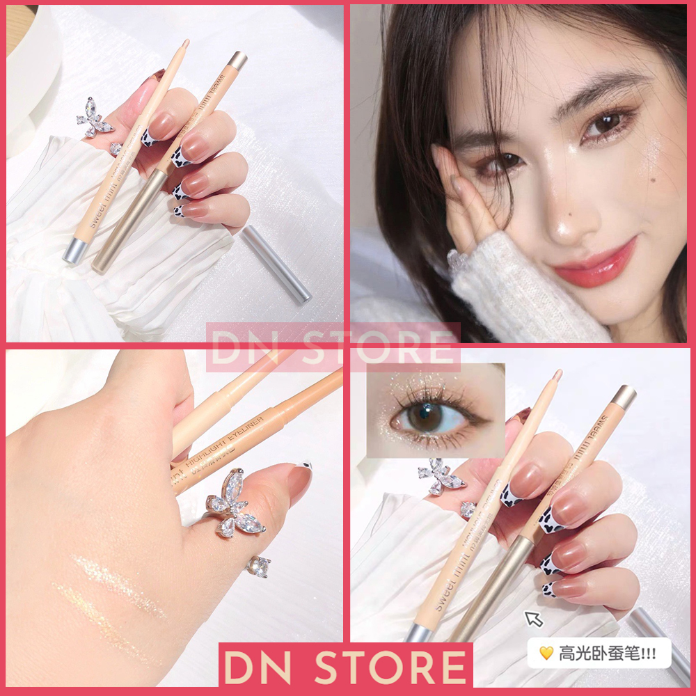 Bút Nhũ Bút Kẻ Mắt Ánh Ngọc Trai Lấp Lánh - Nhũ Bắt Sáng highlight, Bút Kẻ Bọng Mắt, Bút Kẻ Mắt Ánh Ngọc Trai Mỹ Phẩm Nội Địa Trung