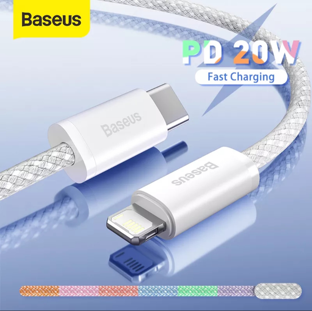 Cáp usb c baseus pd 20w cho iphone 13 pro sạc nhanh cáp usb c cho iphone 12 mini pro cáp dữ liệu usb loại c