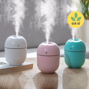 Máy Xông Tinh Dầu Mini Humidifier Máy Phun Sương Tạo Ẩm Tỏa Hương Thơm Khuếch Tán Tinh Dầu Thơm Phòng Đuổi Muỗi