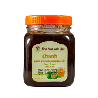 Chanh Ngâm Mật Ong Nguyên Chất Hồng Lam - Vị Chua Ngọt
