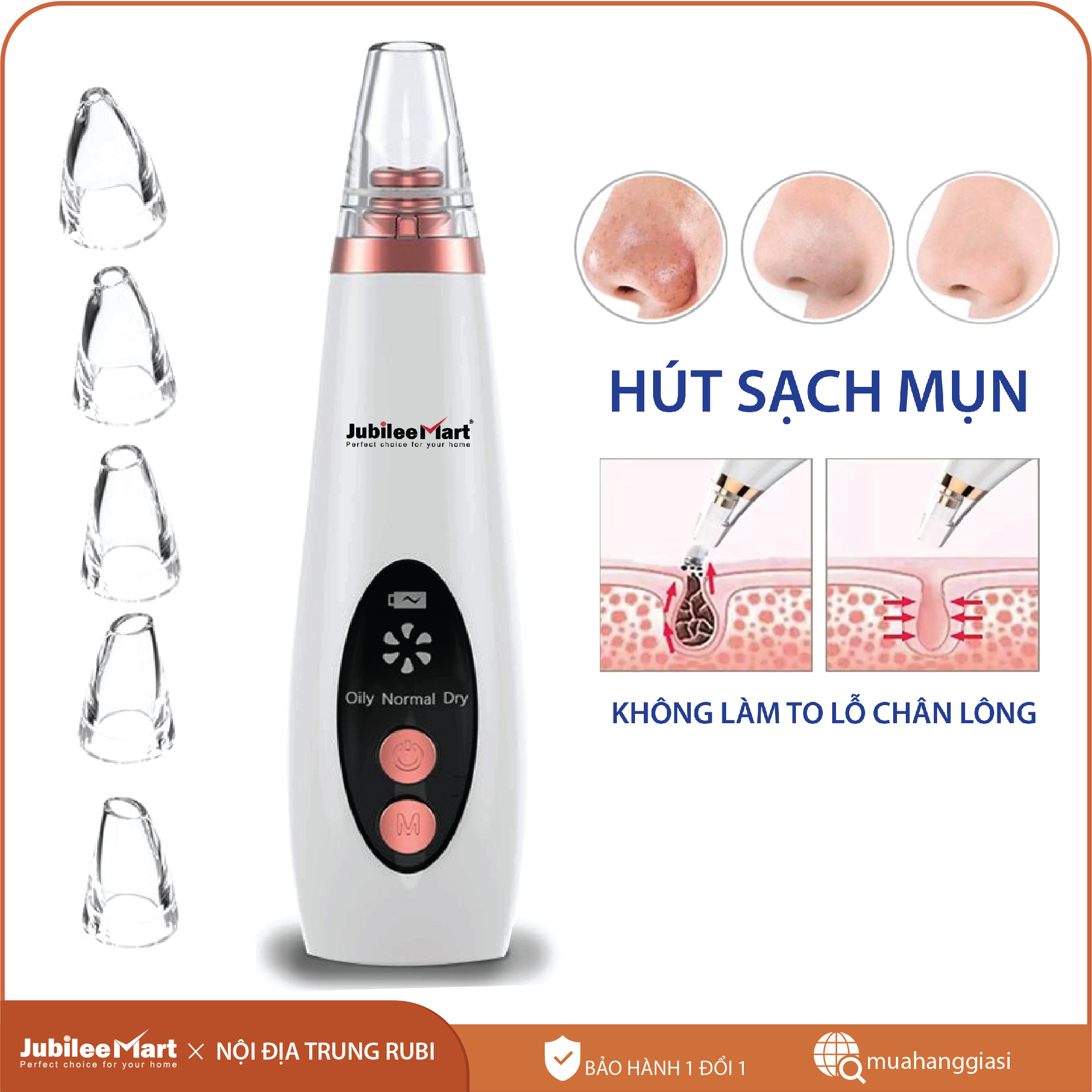 [ SIÊU SALE] Máy hút mụn cầm tay, máy hút mụn cám máy hút mụn mini chế độ hút mạnh, máy hút mụn cao cấp dành cho spa bảo hành 12 tháng