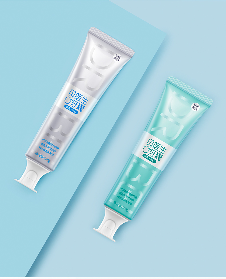 DR.BEI 0+ Whitening Toothpaste, 100g (Refreshing Mint) Xiaomi Youpin DR·BEI 0+ Whitening Toothpaste Pearly White for a Wide and Confident Smile Safe and Effective