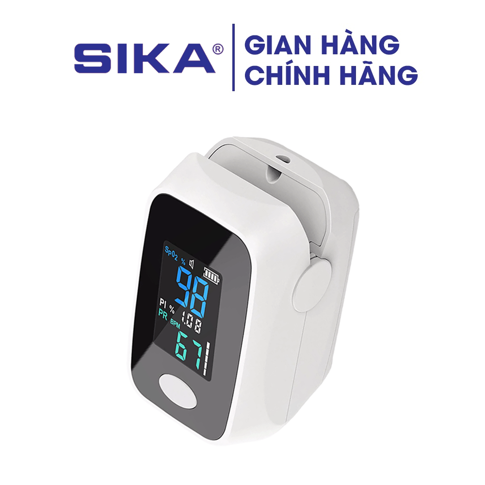 Máy đo nồng độ oxy và nhịp tim sika ltf21 - máy đo spo2