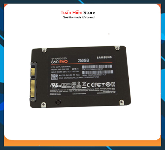 Ổ cứng SSD 250GB Samsung 860 EVO 2.5-Inch SATA III