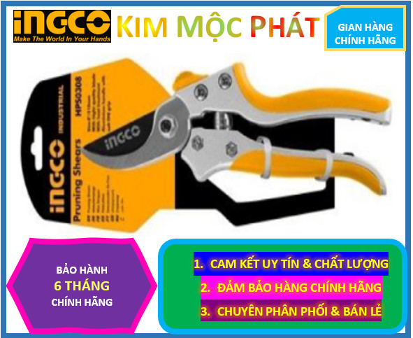 Kéo tỉa cành cao cấp ingco hps0308