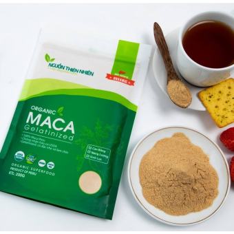 Bột Maca Nhân Sâm Peru Nguồn Thiên Nhiên Organic Gelatinized (Túi 200g) sp3