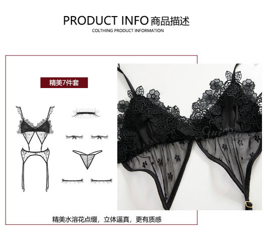 Bộ đồ ngủ cosplay nhiều món hầu gái sexy nóng bỏng - đồ lót sexy lọt khe cho nữ freesize