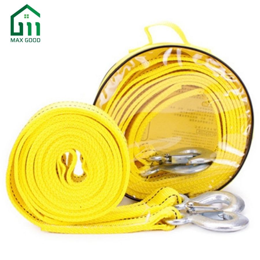 Dây cáp cứu hộ, dây cáp kéo xe ô tô chuyên dụng tải trọng 5 tấn siêu bền