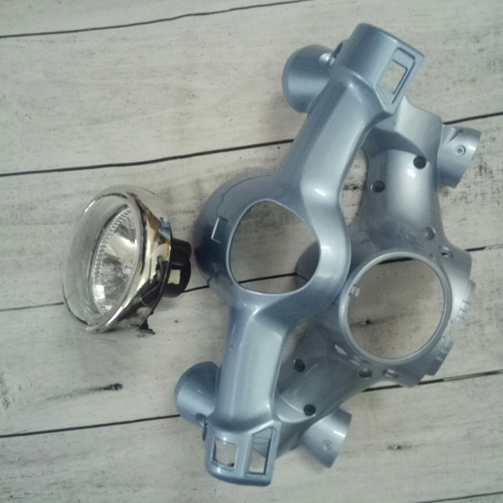 [ Fullmàu] Combo ốp đầu xe CUB 81 đời mới [KÈM PHA ĐÈN] - phụ tùng xe cub 81 , gắn zin cho xe