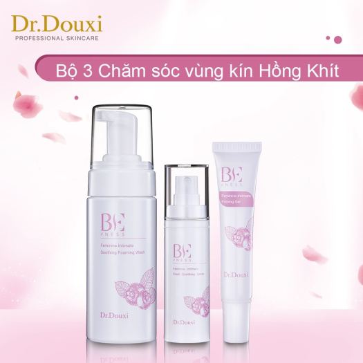 ✱  Bộ 3 Chăm Sóc Vùng Kín Dr.Douxi: dung dịch vệ sinh phụ nữ   Gel Dưỡng Hồng Và Se Khít   Xịt thơm khử khuẩn Phụ Khoa