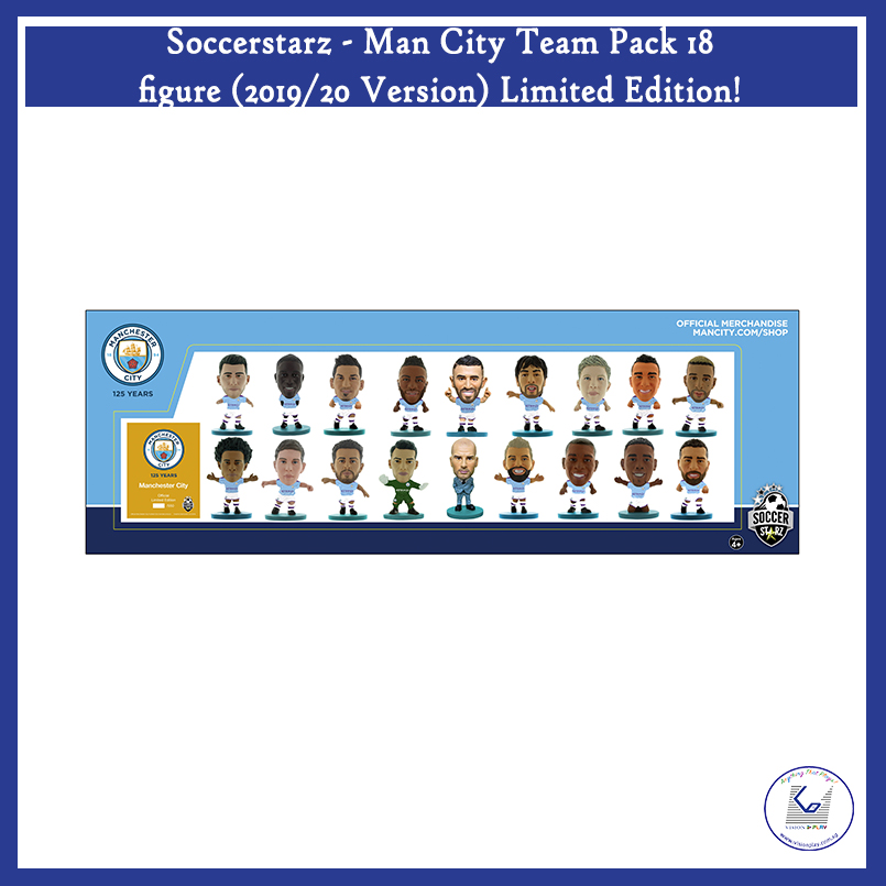 Manchester City FC SoccerStarz Premier League Champions Team Pack