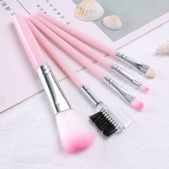 Bộ Cọ trang điểm 5 món hồng tiện lợi  bộ Makeup 5 món