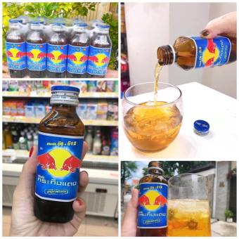 Bò Húc Thái Lan 1Lốc/10Chai ( Đồ Ăn Vặt Thái Lan )