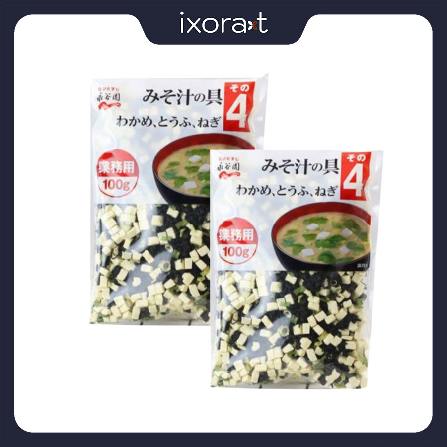 Rong biển đậu hủ khô nấu canh wakame 100g