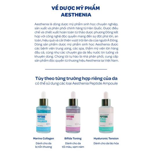 Tinh Chất Hồng  Aesthenia peptide bifida toning ampoule 35ml