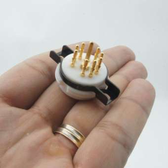 Chân đèn Amply bóng EL84, 12AX7, 12AU7, CMC-9PT