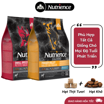Thức Ăn Hạt Cho Chó Nutrience Subzero Thịt Bò Thịt Cừu Thịt Gà Cá Hồi Cá Trích Cá Tuyết Rau Củ & Trái Cây Tự Nhiên Hộ Trợ Xương Sụn Cơ Khớp Phát Triển Cơ Bắp Da Lông Bóng Mượt Hệ Tiêu Hóa & Hệ Miễn Dịch Khỏe Mạnh