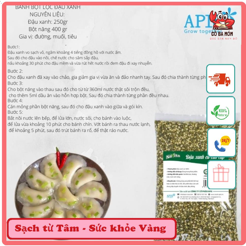 1 GÓI ĐẬU XANH CÀ CAO CẤP NAVITA 150G CÔ BA MÓM - ĐẶC SẢN NAM BỘ