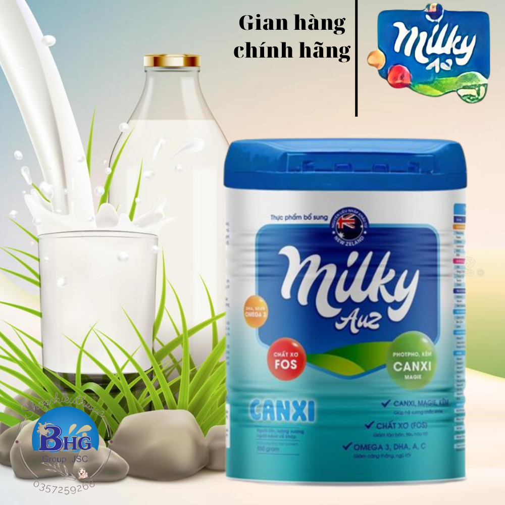 [HCM]SỮA BỘT MILKY DÀNH CHO NGƯỜI LỚN CANXI [ Tặngxe đồ chơi  bất kì ]