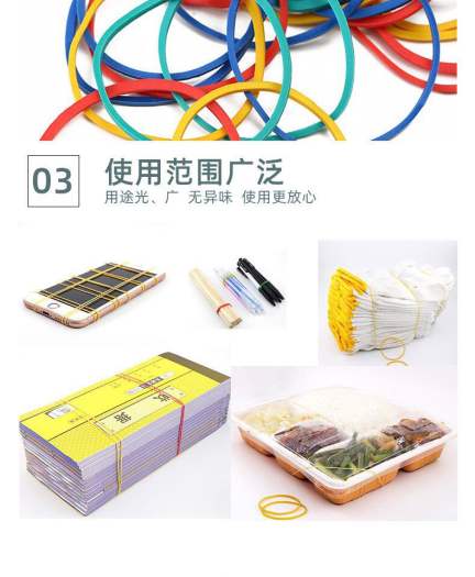 Dây Buộc Tóc Cao Su Dùng Một Lần Màu Cầu Vồng Thời Trang 2021