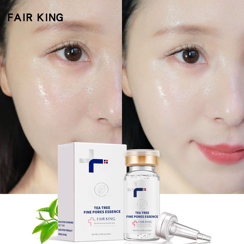 FAIR KING Cây trà thu nhỏ lỗ chân lông Hyaluronic Acid lỏng dưỡng ẩm cho mặt Huyết thanh làm trắng thực vật Chăm sóc da Tinh chất chống lão hóa chống nhăn  - intl