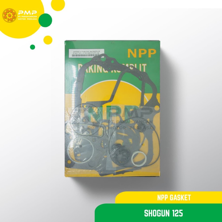 PAKING KOMPLIT FULLSET GASKET SHOGUN 125 NPP Harga 57,720 rupiah*Gratis Ongkir