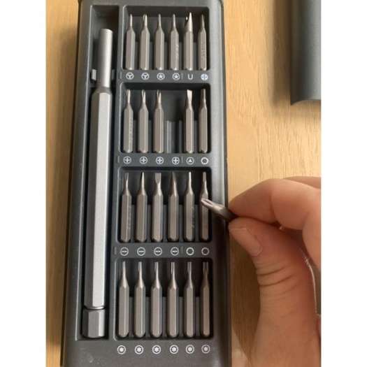 Hot-selling household goods Bộ tua vít đa năng Mini 24 đầu vít trong 1 bỏ túi để sửa chữa đồ dùng