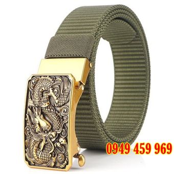 Dây Lưng Lính - Thắt Lưng Lính Mỹ - Dây Nịt Vải Bố Hàng Xịn