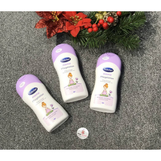 Dưỡng thể cho mẹ bầu - Bubchen Mama Pflegelotion 200ml - Phù hợp mọi loại da - Làm đẹp - Cường house - chuyên hàng Châu Âu