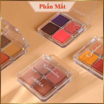 PHẤN MẮT LAMEILA 4 Ô NHỎ GỌN CHUẨN MÀU Y ẢNH